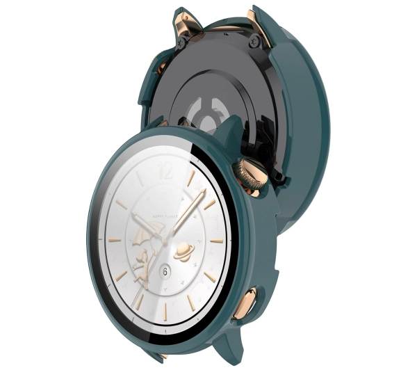 Bizon ze szkłem do OnePlus Watch 3 43 mm zielony