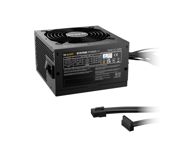 be quiet! System Power 11 550W 80+ Bronze Czarny