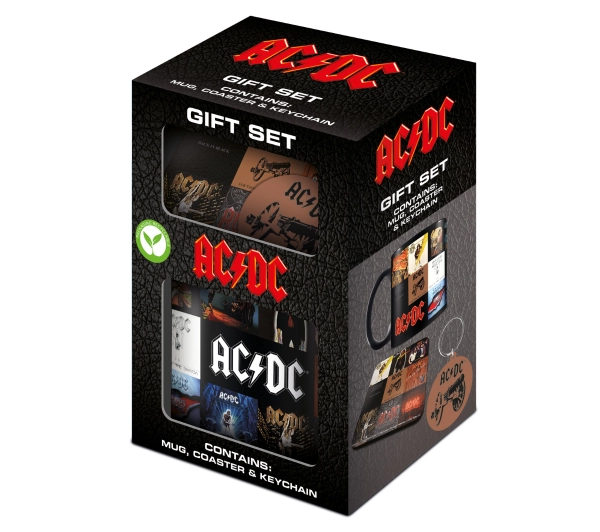 Pyramid AC/DC Kubek Podstawka Brelok