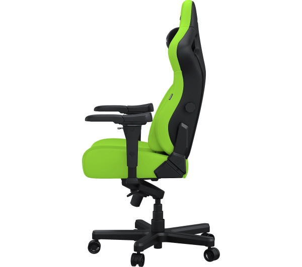 Anda Seat Kaiser 4 XL Gamingowy do 200kg Skóra Eco Limonka - Kup na Raty - RRSO 0%