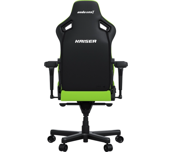 Anda Seat Kaiser 4 XL Gamingowy do 200kg Skóra Eco Limonka - Kup na Raty - RRSO 0%