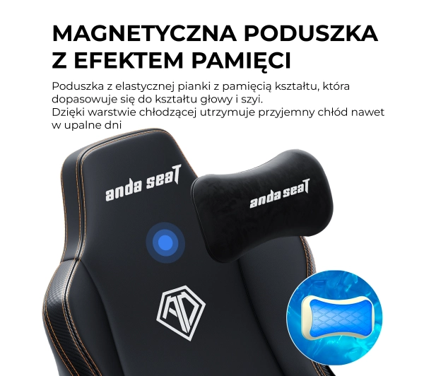 Anda Seat Kaiser 3E XL Gamingowy do 150kg Tkanina Ciemnobeżowy - Kup na Raty - RRSO 0%