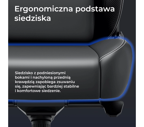 Anda Seat Kaiser 4 V2 XL Gamingowy do 150kg Tkanina Szary - Kup na Raty - RRSO 0%
