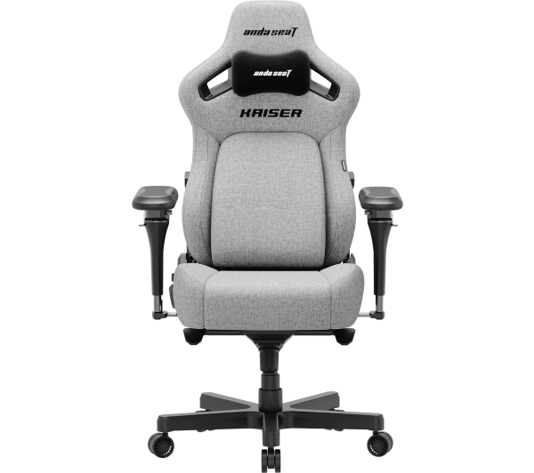 Anda Seat Kaiser 4 V2 XL Gamingowy do 150kg Tkanina Szary