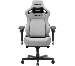 Anda Seat Kaiser 4 V2 XL Gamingowy do 150kg Tkanina Szary - Kup na Raty - RRSO 0%