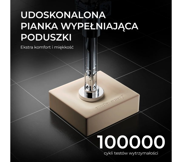 Anda Seat X1 Gaming Sofa Elegant Black Gamingowy do 120kg Skóra Eco Czarny - Kup na Raty - RRSO 0%