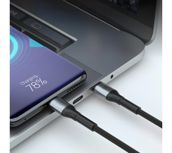 3mk Hyper Cable N-SERIES USB-C do USB-C 1m 20V/5 A 100W Czarny