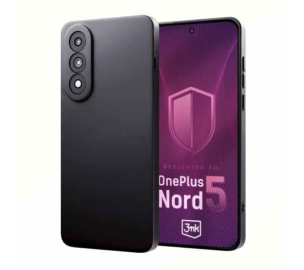 3mk Matt Case do OnePlus Nord 5 Czarny