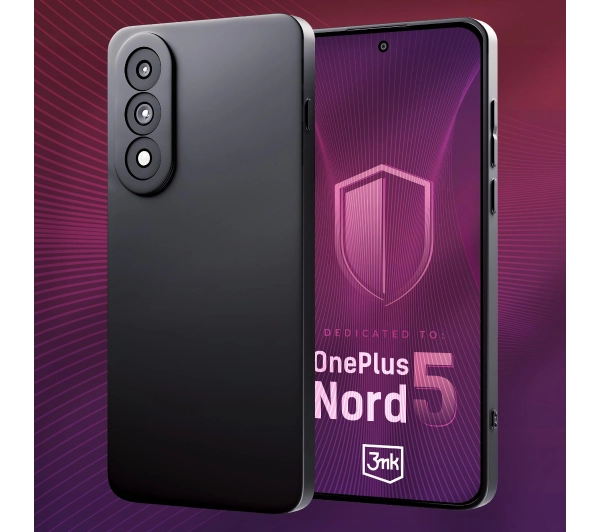3mk Matt Case do OnePlus Nord 5 Czarny