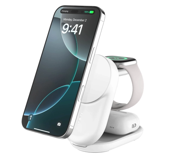 Belkin Qi2 25W 3w1 25W Biała