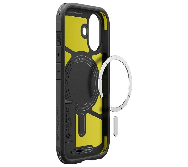 Spigen Tough Armor "T" MAG MagSafe do iPhone 17 Czarny