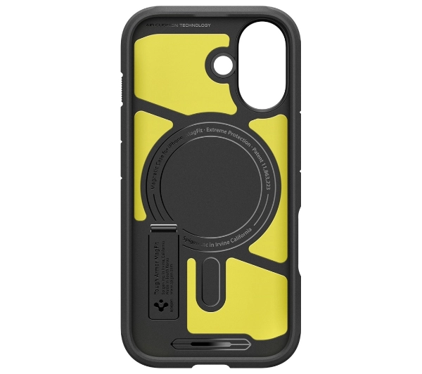 Spigen Tough Armor "T" MAG MagSafe do iPhone 17 Czarny