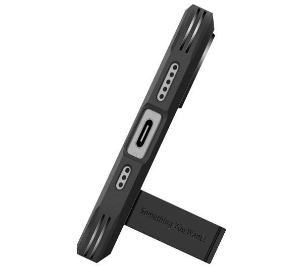 Spigen Tough Armor "T" MAG MagSafe do iPhone 17 Czarny