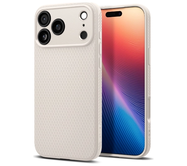 Spigen Liquid Air do iPhone 17 Pro Max titanium