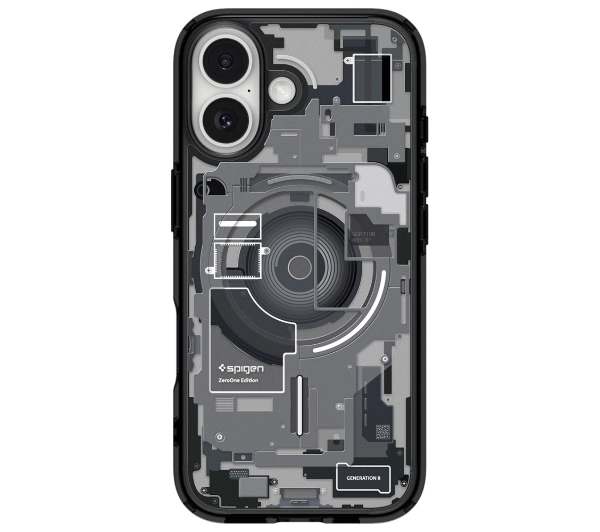 Spigen Ultra Hybrid Mag MagSafe do iPhone 17 zero one czarny