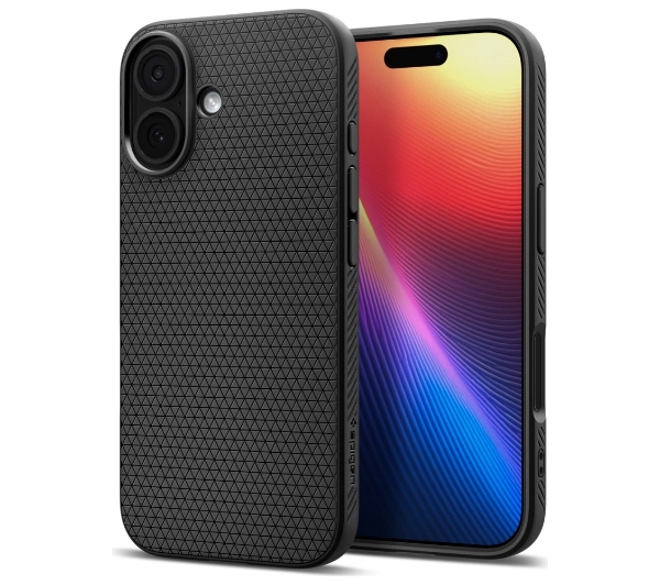 Spigen Liquid Air do iPhone 17 Czarny