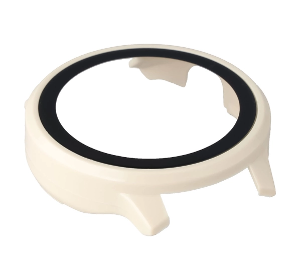 Bizon ze szkłem do Garmin Venu 4 41mm Beżowy