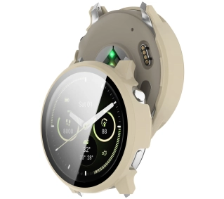 Bizon ze szkłem do Garmin Venu 4 41mm Beżowy