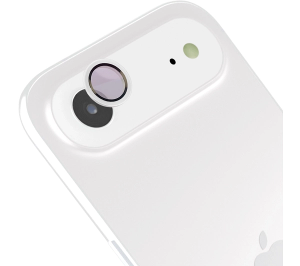 Bizon na aparat z aplikatorem Snap Lens do iPhone Air, biała ramka