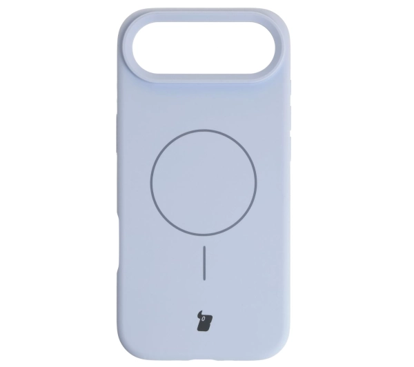 Bizon Silikonowe Soft  z MagSafe do Apple iPhone Air Niebieski