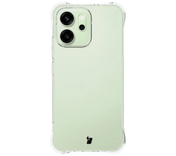 Bizon elastyczne etui Salpa + 2x folia na ekran Clear Pack do OPPO Reno14 F / OPPO Reno14 FS