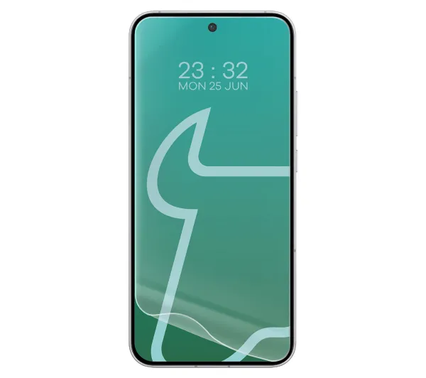 Bizon elastyczne etui Salpa + 2x folia na ekran Clear Pack do OPPO Reno14 F / OPPO Reno14 FS