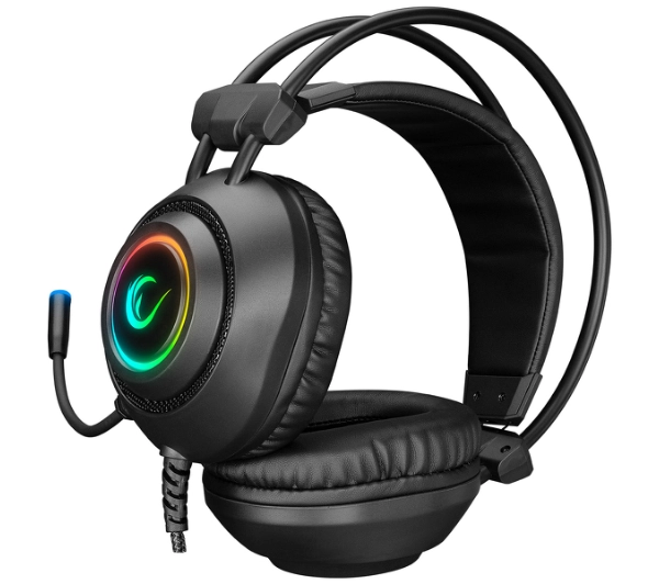 Rampage RM-K19 Raging Plus Nauszne Czarny