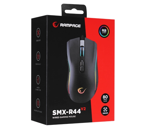 Rampage SMX-R44 V2 Czarny