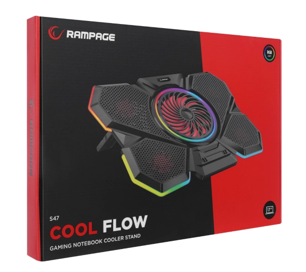 Rampage S47 CoolFlow 9-17'' Czarny