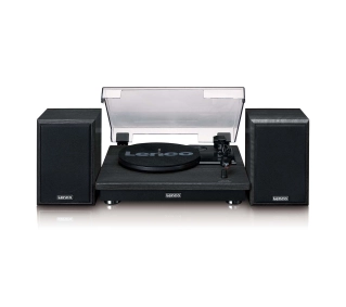 Lenco LS-100BK Manualny Napęd paskowy Czarny - Kup na Raty - RRSO 0%