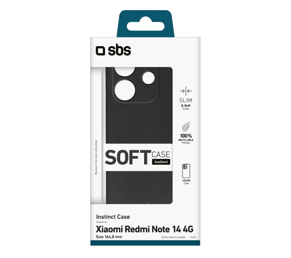 SBS Instinct do Xiaomi Note 14 4G Czarny