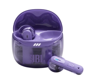 JBL Tune Flex 2 Ghost Edition Douszne Bluetooth 5.3 Fioletowy - Kup na Raty - RRSO 0%