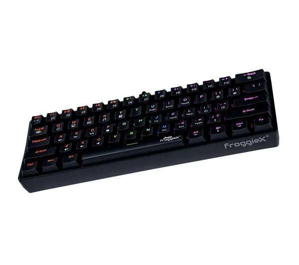 FroggieX RavenStrike RGB Outemu Red Czarny