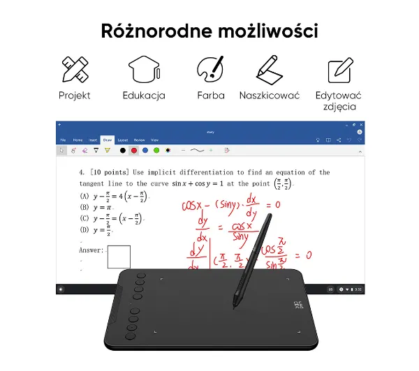 XP-Pen Deco 01 V3 Czarny