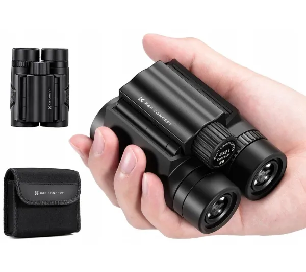 Lornetka K&F CONCEPT KF33.069 8x21, małe wymiary, 8-krotne zbliżenie