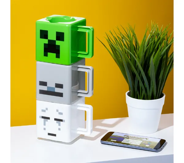 Paladone Minecraft Stacking Mugs