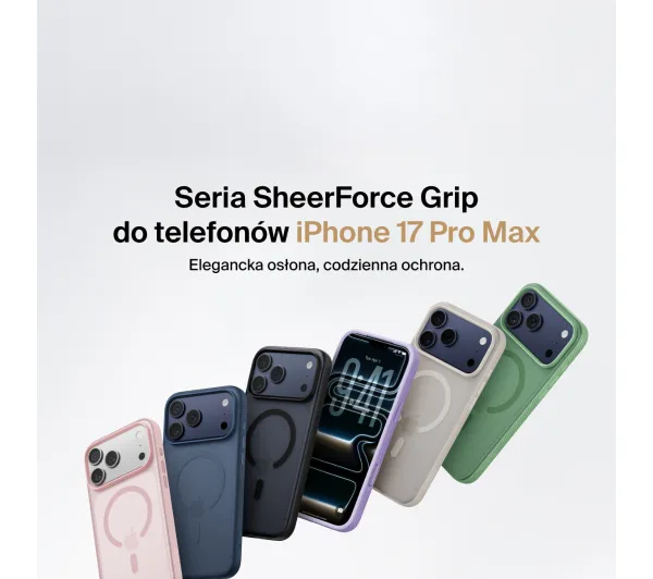 Belkin MSA036HQSA do iPhone 17 Pro Max magnetyczne żebrowane Piaskowy
