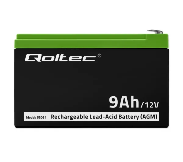 Qoltec 53031 AGM 12V 9Ah