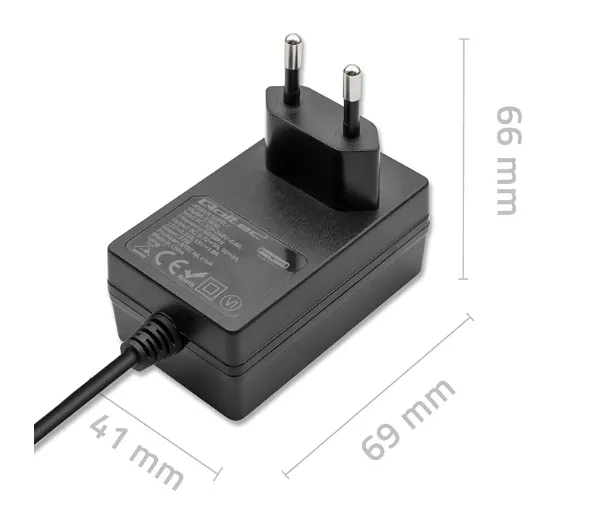 Qoltec 51830 Super FAST PD USB-C 27W Czarny