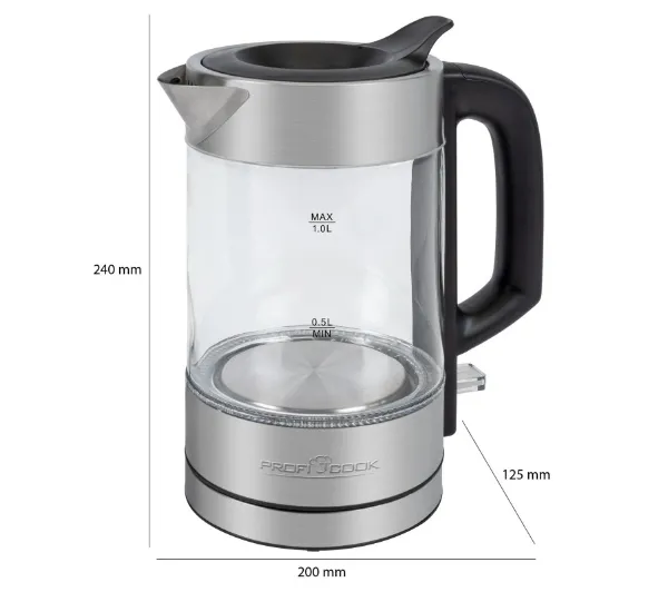 ProfiCook PC-WKS 1229 G 1l 1600W