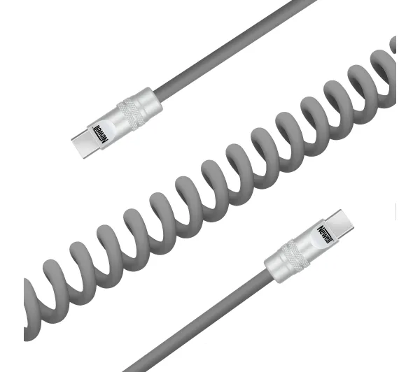 Newell NL4990 USB-C do USB-C 100W 1,5m Szary