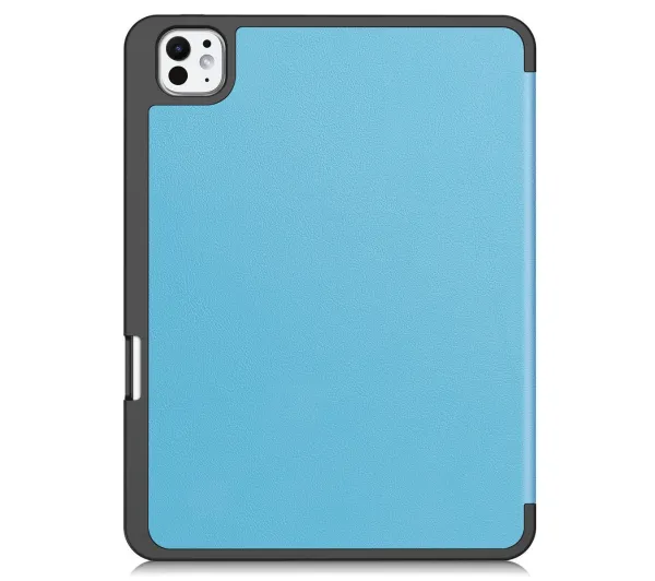 Bizon Case Tab Lizard z klapką do iPad Pro 11" 2025 / 2024 Błękitny