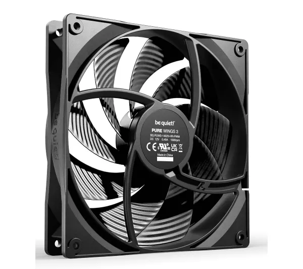 be quiet! Pure Wings 3 PWM HS 140mm 3szt. Czarny