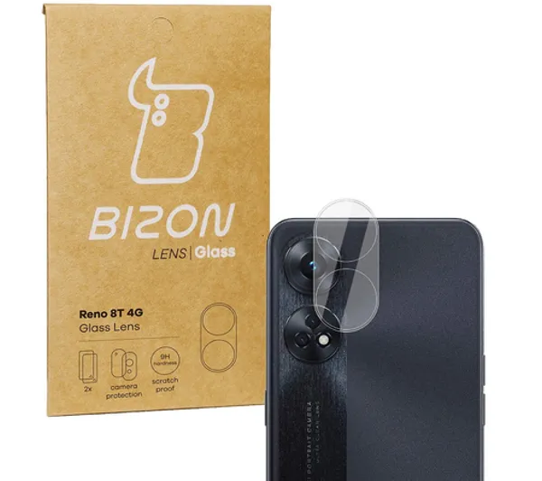 Bizon na aparat Glass Lens do Oppo Reno 8T 4G, 2 sztuki