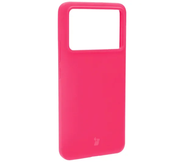 Bizon Soft Case do Xiaomi Poco F6 Neonowy-różowy