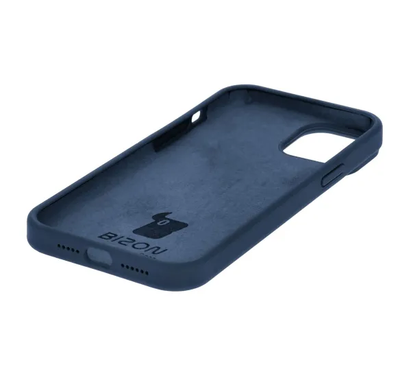 Bizon Soft Case do Apple iPhone 15 Plus Granatowy