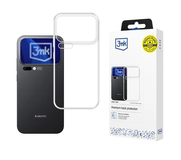 3mk Clear Case do Xiaomi 17 Pro Przezroczysty