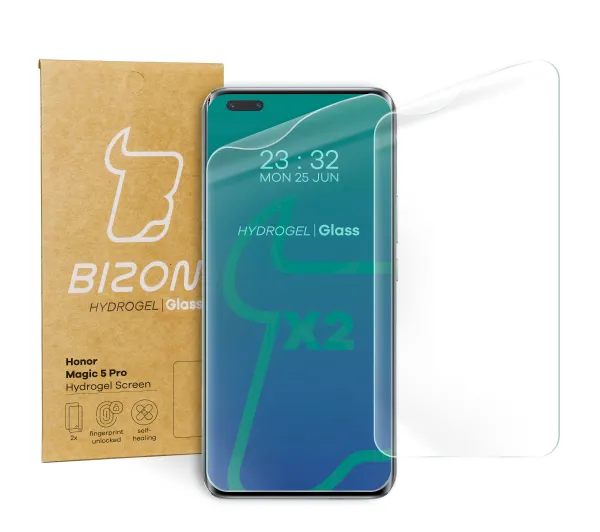 Bizon na ekran Hydrogel Front Duo do Honor Magic5 Lite 2 sztuki