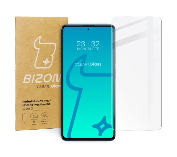 Bizon Clear 2 do Xiaomi Redmi Note 12 Pro 5G / 12 Pro+ 5G