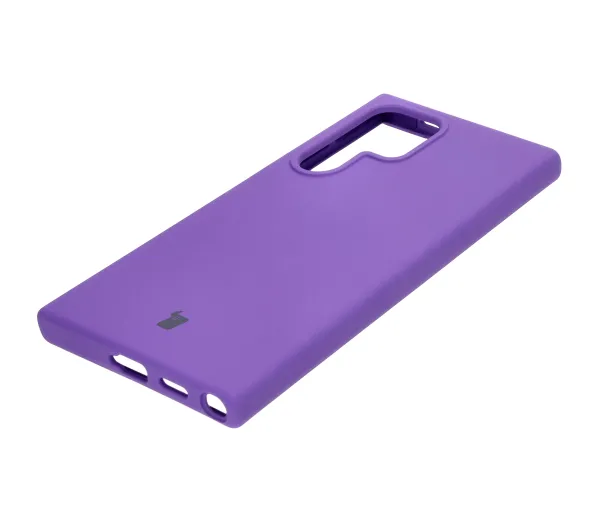 Bizon Soft Case do Samsung Galaxy S24 Ultra Fioletowy